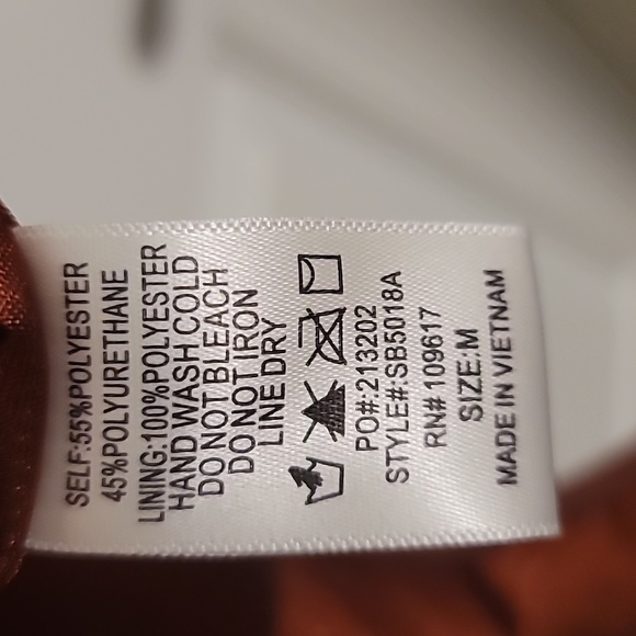 Shine Star Faux Leather Bodysuit - Picture 7 of 7